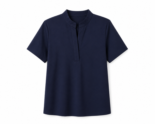 pyjama medicale stretch bleu nuit
